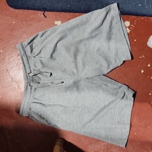 Grey sweat shorts